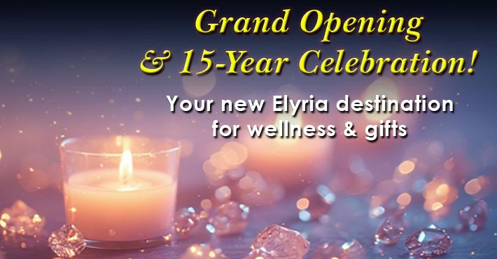 Grand Opening on October 11 at 511 Abbe Rd N, Suite G, Elyria, OH 44035.