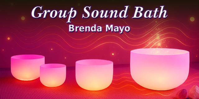 Group sound bath second Friday of each month at Seeds of Wellness