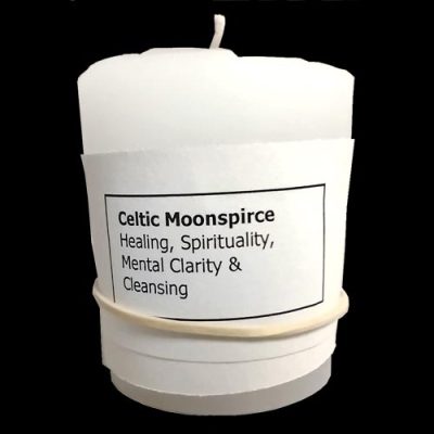 Celtic Moonspice votive candle by Sacred Path Candles